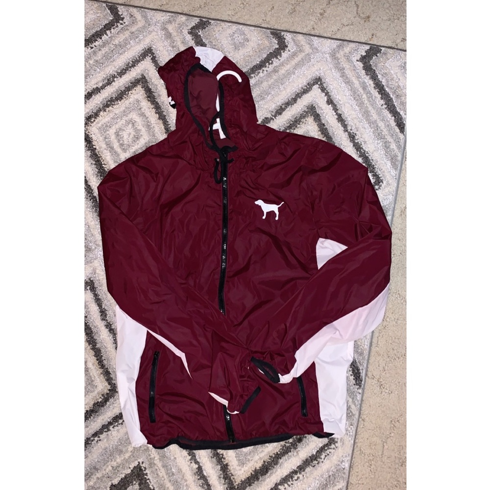 VS Pink rain jacket!